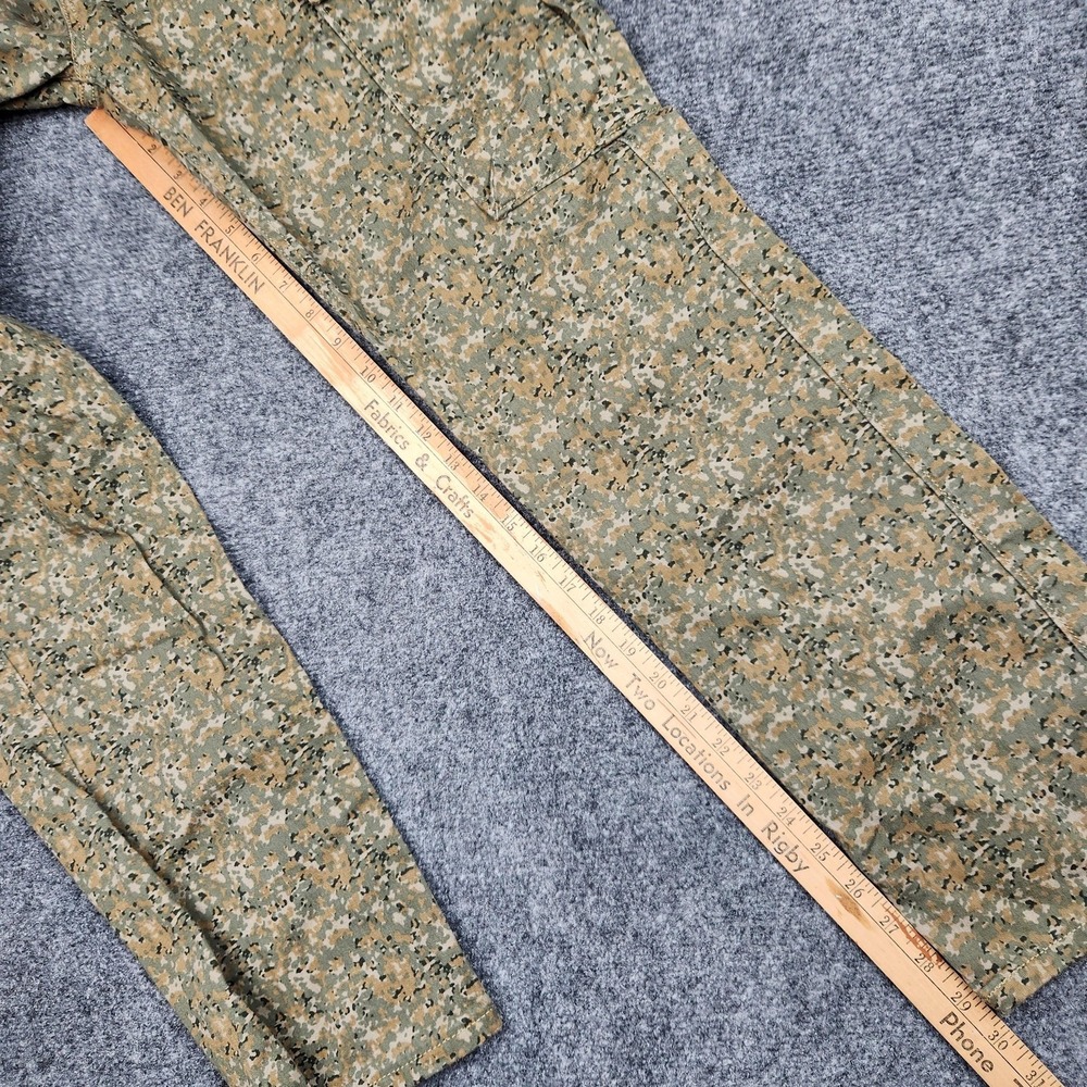 Levi Strauss & Co Pants Mens 33x32 Green Camo Cargo Straight Leg Casual Workwear - Picture 7 of 9